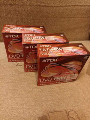 TDK Mini DVD+RW πακέτο 15 δίσκοι για βιντεοκάμερες