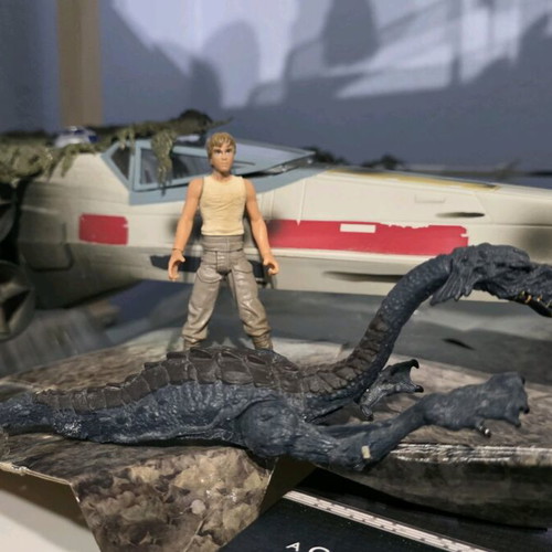 Star Wars Luke Skywalker X-Wing με Dagobah και R2-D2 μεταχειρισμένο