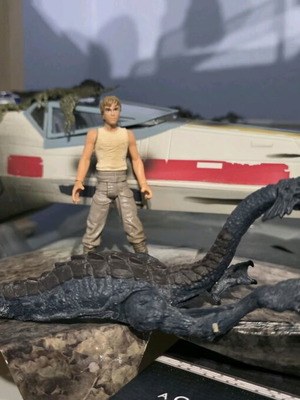 Star Wars Luke Skywalker X-Wing με Dagobah και R2-D2 μεταχειρισμένο