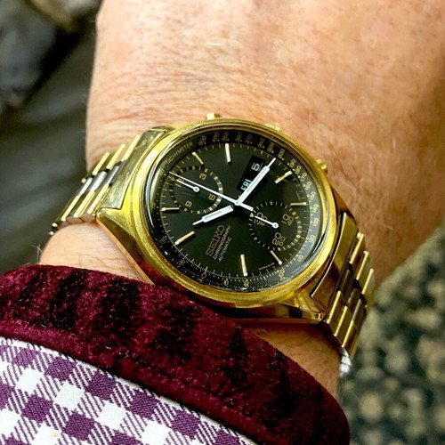 SEIKO panda chronograph 1975