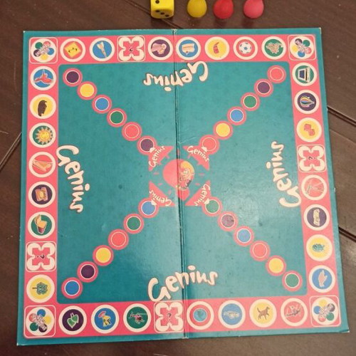 Genius Travel board game used, 500 questions for ages 7+