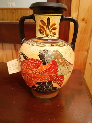 Greek amphora handmade museum replica new