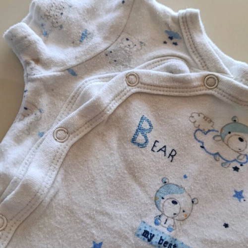 Baby clothes zip-up used, set of 3 pieces