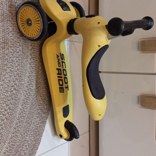 Scoot and Ride Kick Scooter used, adjustable height for 15 months to 5 years