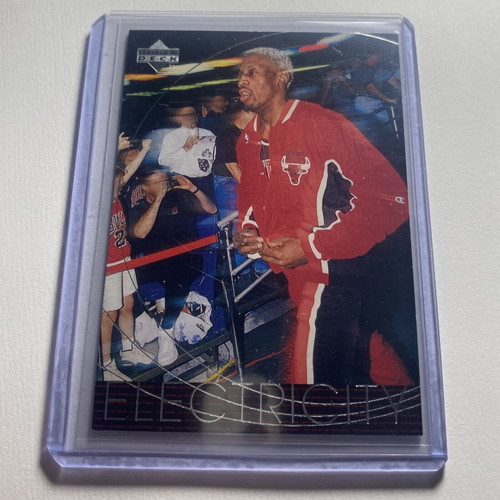 Dennis Rodman Electric City Insert Upper Deck Collector’s Choice card new