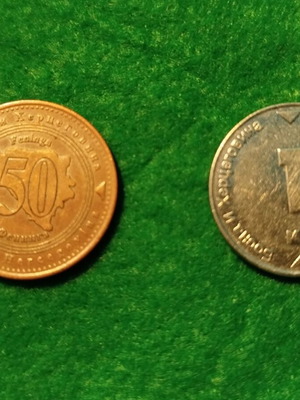 Set of 2 Bosnia and Herzegovina coins used