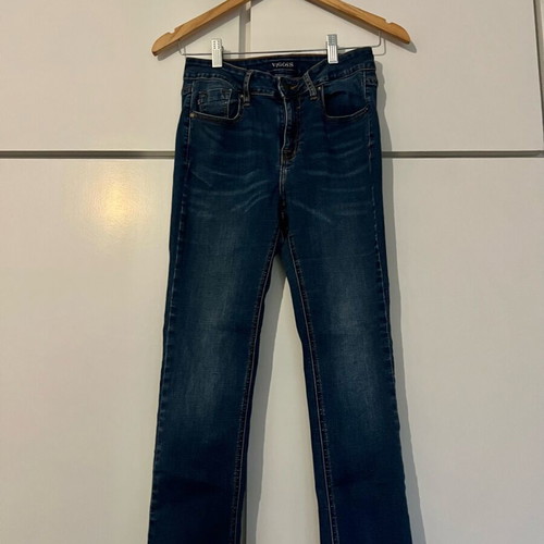 Vigoss USA Jeans like new, stretch mid rise crop straight, size XS