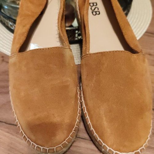 BSB low platform sandals size 39 brown like new