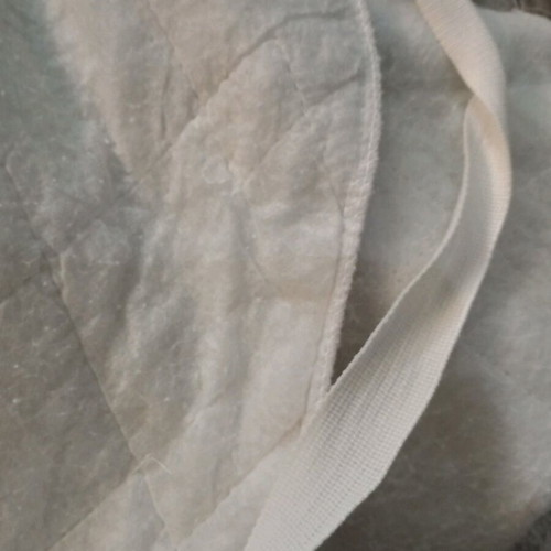 Cotton mattress cover used 2.15x2.70 with elastic edges