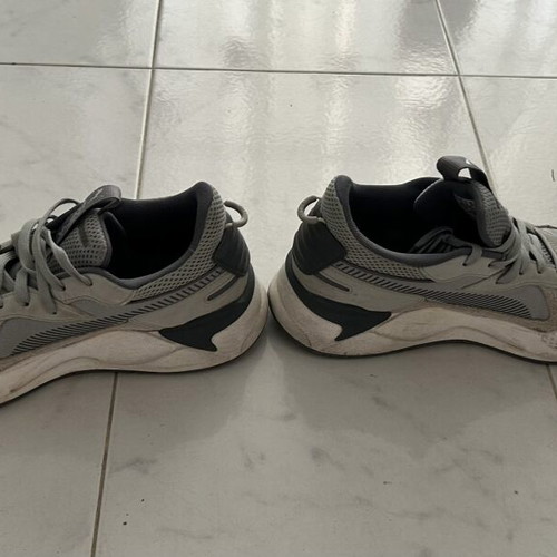 Puma RS-X Suede men's sneakers, grey, size 44.5