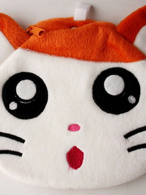 Vintage Hamtaro plush CD case new