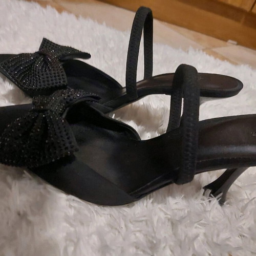 H&M mules shoes size 38 like new, black