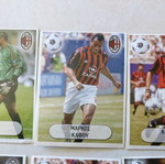 Milan 2005 football stickers collectible like new
