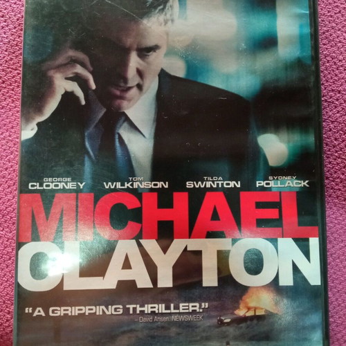 Michael Clayton DVD like new with English subtitles