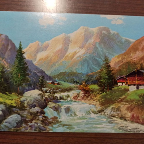 Collectible festive cards set of 9 like new