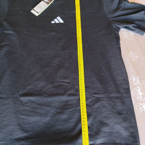 Adidas men's sports t-shirt size L new black