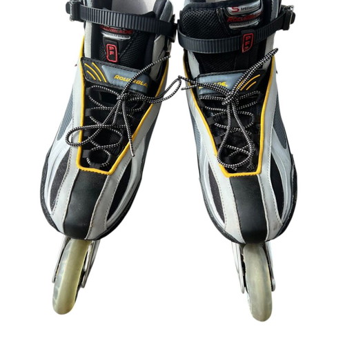 Rollerblade Lightning Advanced Fitness inline roller skates used, men's US9.5