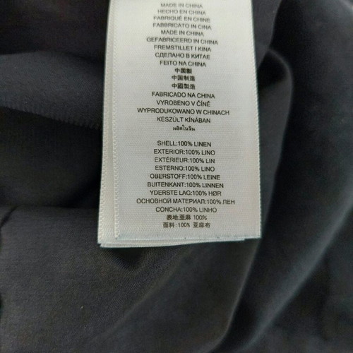 Michael Kors dress 100% linen dark blue size small like new