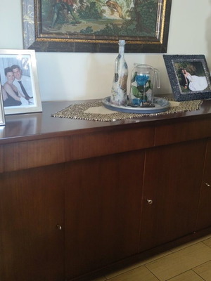 Varangis buffet like new, solid walnut wood, classic design