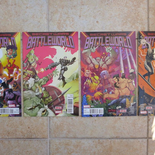 Secret Wars Infinity Gauntlet Comics 1-5 with Bonus Old Man Logan #1 Variant