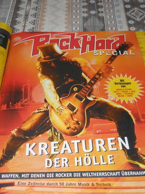 Rock Hard October 2009 German metal magazine with DVD used