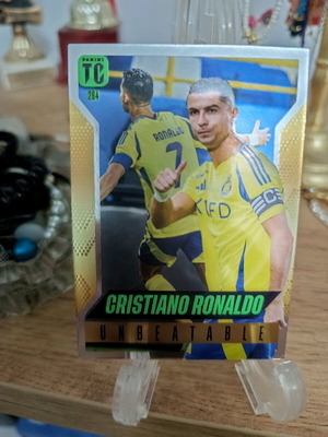 Cristiano Ronaldo UNBEATABLE TOP CLASS PANINI 2025 #284