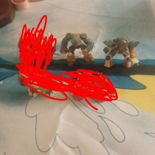 Gormiti 3 Series figures used, per piece