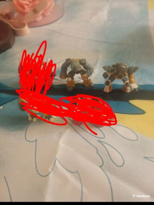 Gormiti 3 Series figures used, per piece