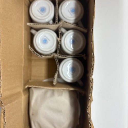 Porcelain coffee set new in packaging
