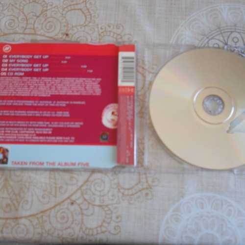 Five Everybody Get Up CD single used, electronic