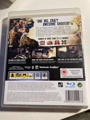 Rage for PlayStation 3 used