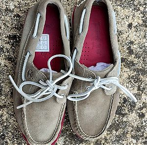 Timberland Boat Shoes Παπούτσια Γκρι Σουέτ Grey Suede UK7 US 7.5 EU 41