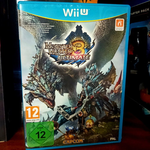 Monster Hunter 3 Ultimate Nintendo Wii U game like new, English version