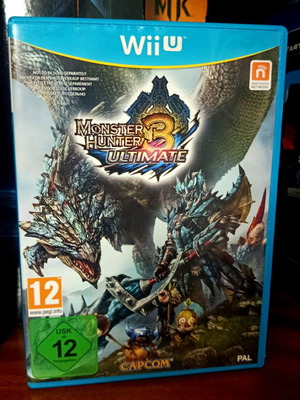 Monster Hunter 3 Ultimate Nintendo Wii U game like new, English version