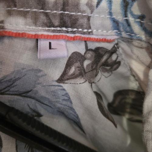 Yes Zee summer men's shirt L, like new, light green