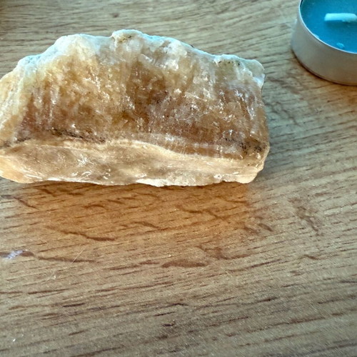 Yellow Calcite raw stone new