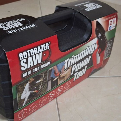 Rotorazer Saw Mini Battery Chainsaw New