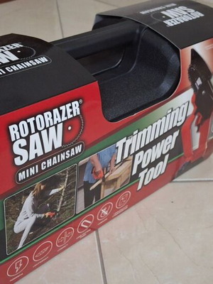 Rotorazer Saw Mini Battery Chainsaw New