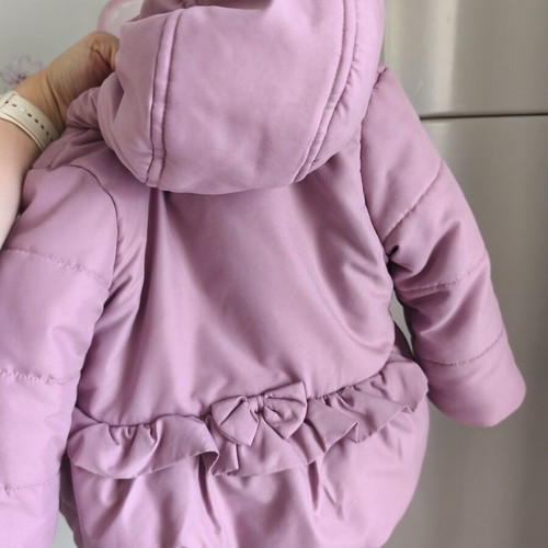 Orchestra baby jacket like new, warm with hood, 12 months, 74cm