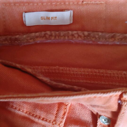 Hugo Boss Orange slim fit pants size M31/34 like new, orange