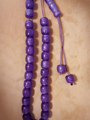 Worry beads with plastic beads new