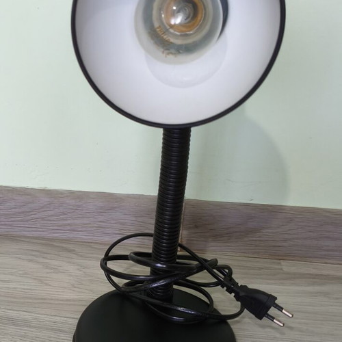 Horoz table lamp HL 050 like new, black, flexible neck, E27