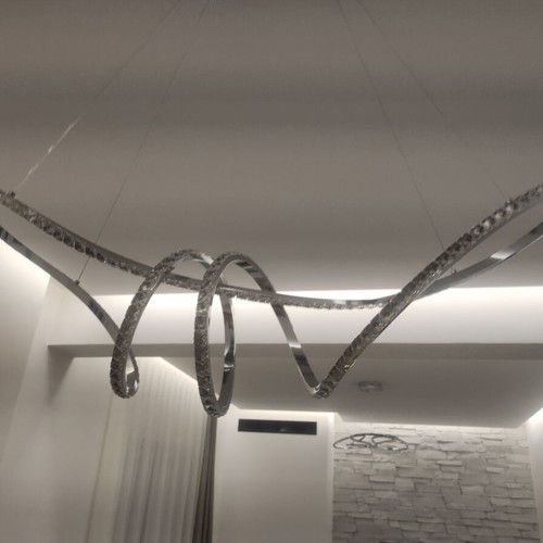 LED ceiling light, modern adjustable brightness