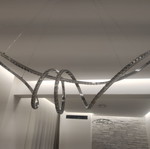 LED ceiling light, modern adjustable brightness