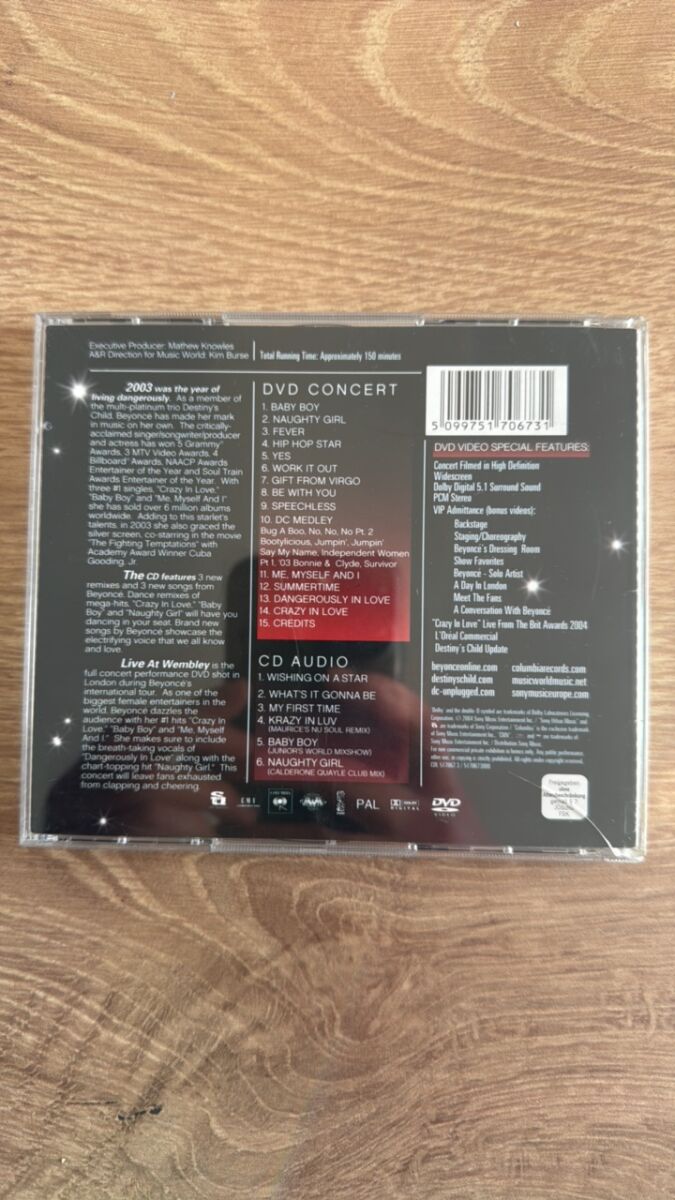 Beyoncé Live at Wembley CD-DVD album used - € 12,00 - Vendora.cy