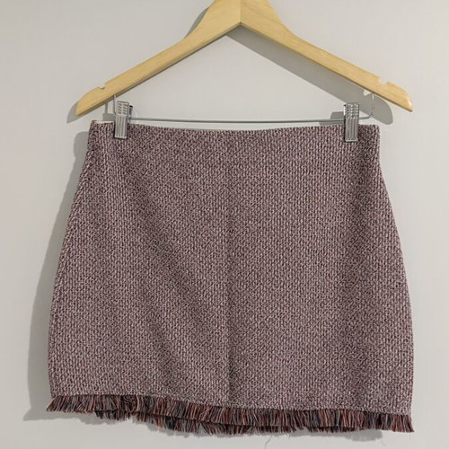 Zara mini skirt like new, size small, pink multicolor