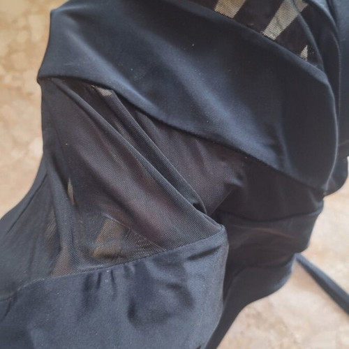 Swimsuit size 54 black, new with transparency