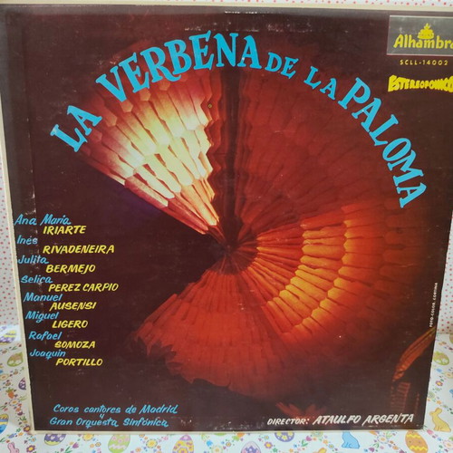 La Verbena De La Paloma vinyl record used, Latin