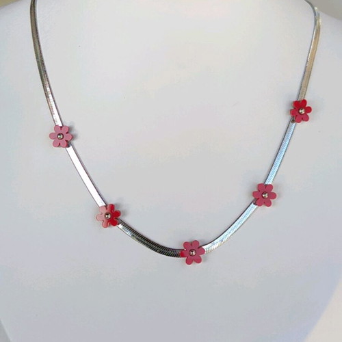 Steel Necklace New Gold and Silver Colors