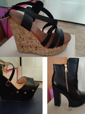 Luigi shoes used, size 36, black boots and booties